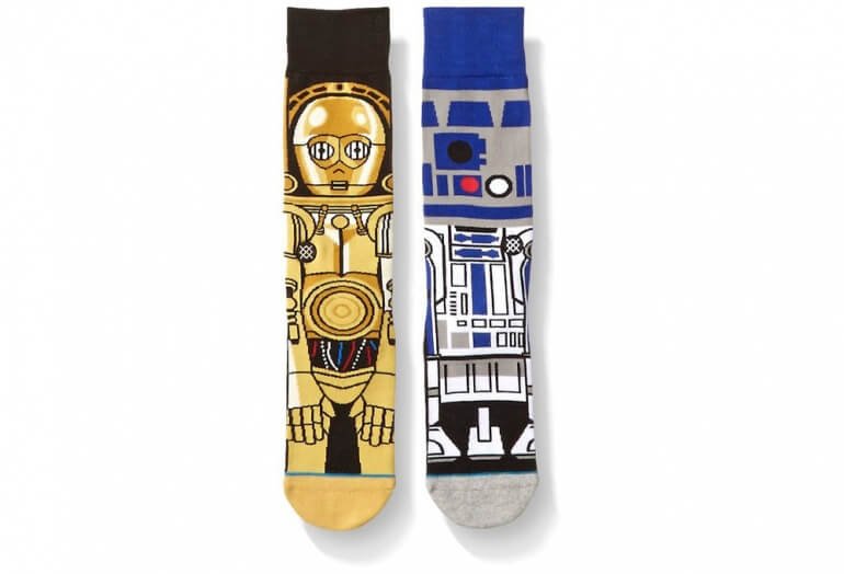 R2D2 and C3PO Socks by Stance