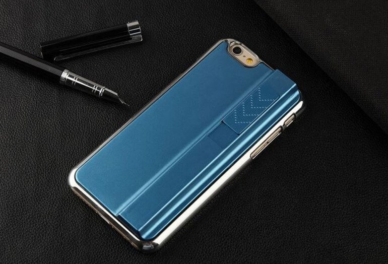Closed Blue iPhone 6 Lighter Case